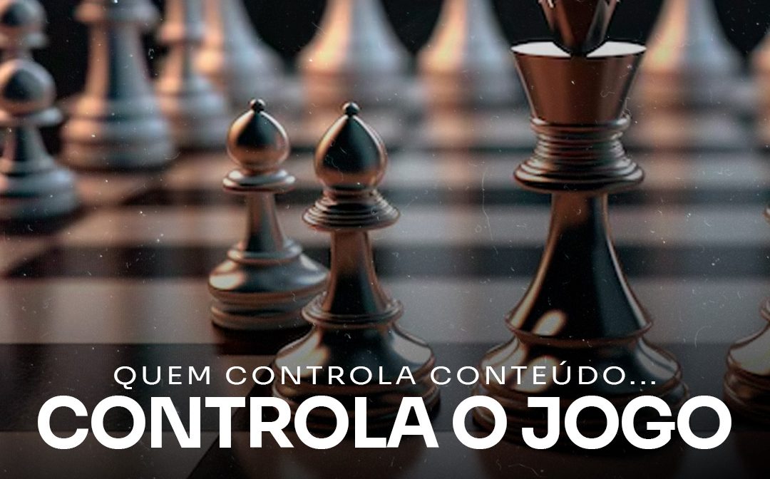 Imagem de um jogo de Xadrez.